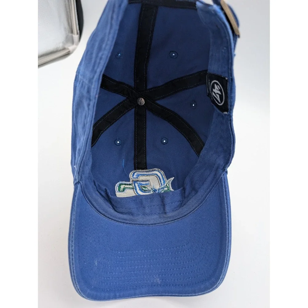 47 Brand GEORGIA COLLEGE & STATE BOBCATS Royal Blue Strapback Dad Hat EUC